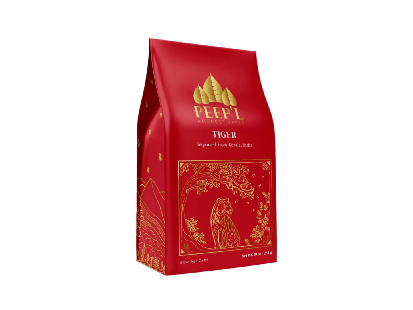 Coffee - TIGER - Whole Bean Medium Roast Robusta Imported from India (Wet Process)