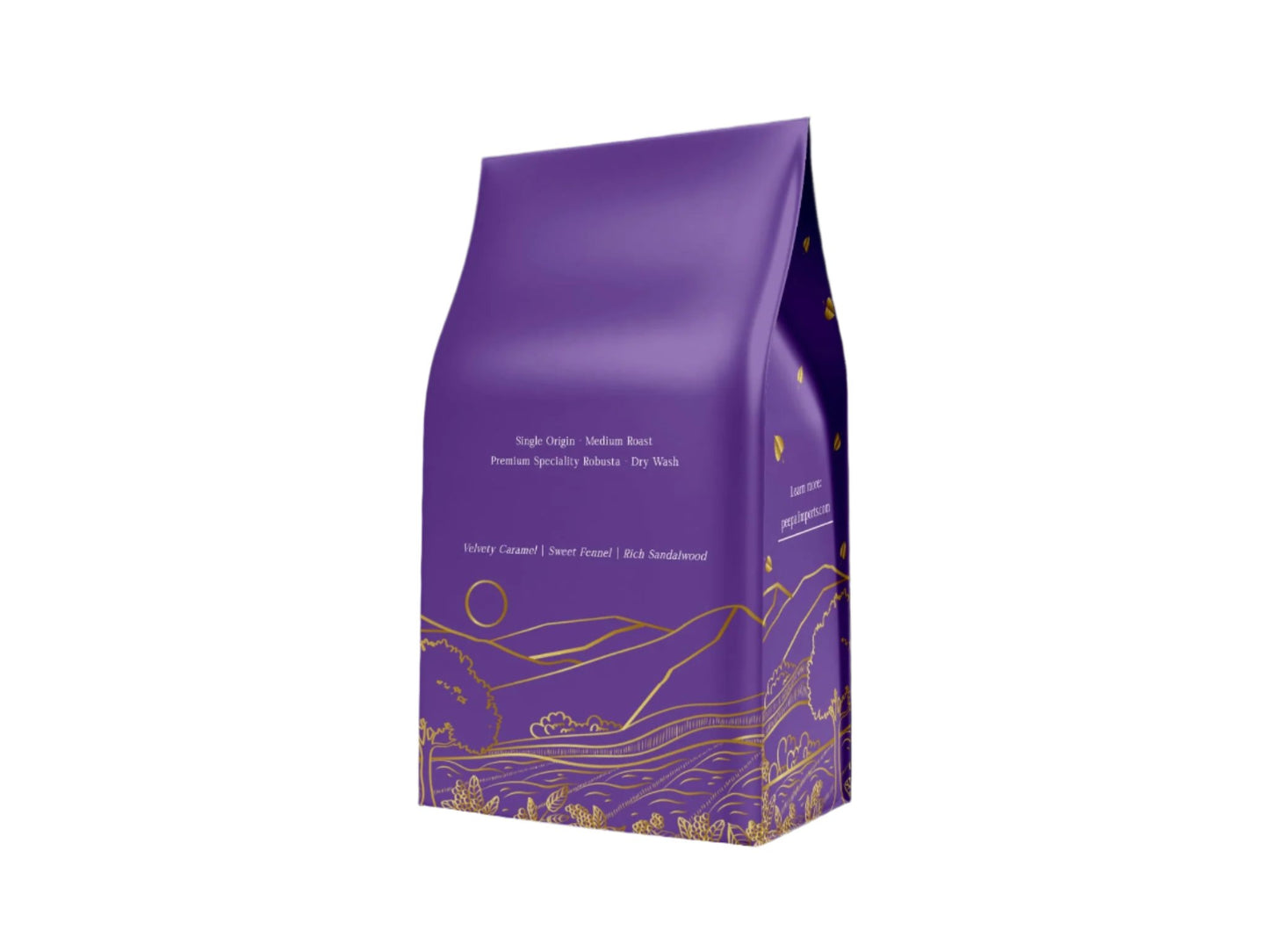 Coffee - ELEPHANT - Whole Bean Medium Roast Robusta Imported from India (Dry Process)