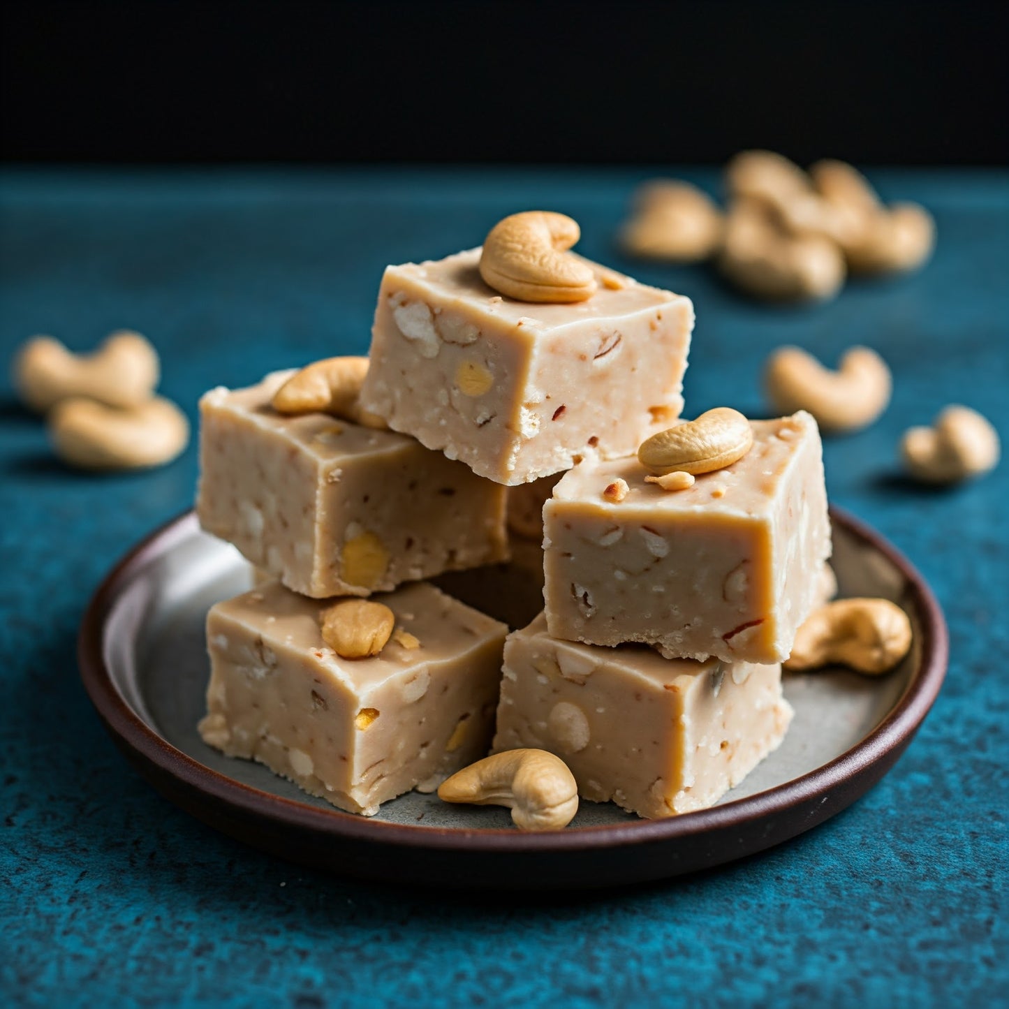 Healthy Indian Sweets - Kaju Burfi - Cashew Fudge **Coming Soon**