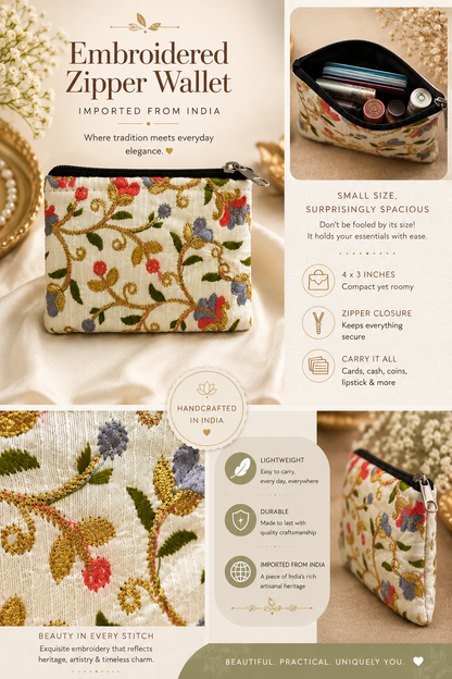 Floral Wallet