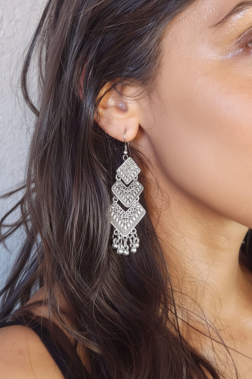 GeoEsqueModelEarrings1