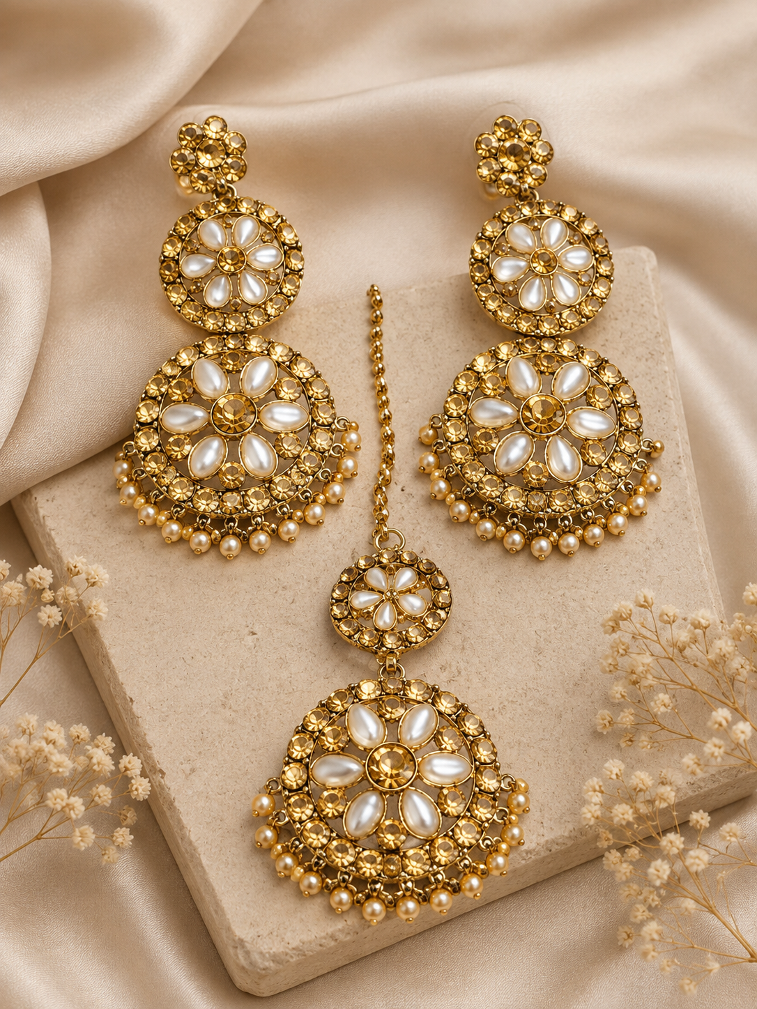 Studded White