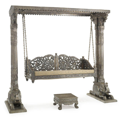 Woodcraft Furniture - Custom Order Design Fee - Marble Stone Inlay and Handcrafted Indian Art