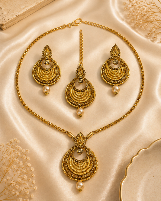 Studded Golden Bronze